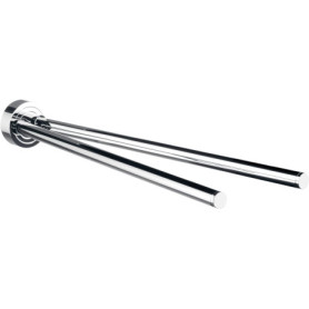 Porte-Serviettes Mural Emco Polo à Deux Bras en Métal Chromé