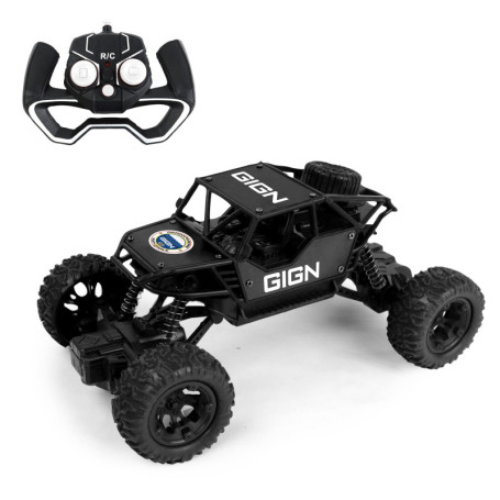 Voiture Télécommandée GIGN 1/18 Turbo Challenge - Prêt à Rouler Noir