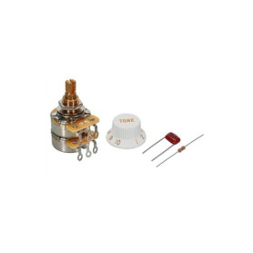 Fender Kit de Potentiomètre de Contrôle de Ton 250K / 1Meg pour Guitare Électrique