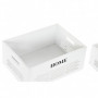 Lot de paniers DKD Home Decor Blanc Polyester MDF (40 x 30 x 56 cm) (5 Pièces) 229,99 €