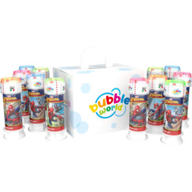 Pack de Bulles de Savon Spider-Man - 12 Tubes de 60 ML pour Enfants