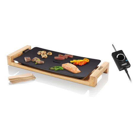Plancha Princess Pure en Bambou - Surface de Cuisson 50x25 cm pour 6 Personnes