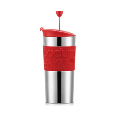 Cafetière à Piston Isotherme Bodum Travel Press 0.35L en Inox