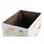 Set de basket DKD Home Decor Marron Gris Orange Polyester (32 x 24 x 18 cm) (3 U 92,99 €