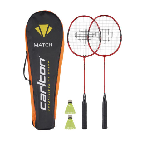 Ensemble de Badminton Carlton Match pour 2 Joueurs - Rouge