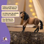 Figurine Jument Andalouse Schleich - Cheval Réaliste avec Longue Crinière