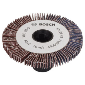 Rouleau à Lamelles Bosch 5 mm Grain 80 pour Meuleuse