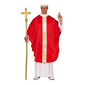 Bâton Papal Rouge de 170 cm - Accessoire de Fête