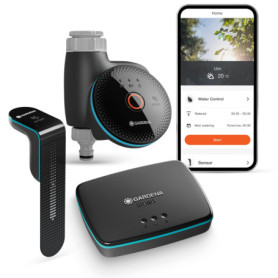 Kit Intelligent de Contrôle d'Irrigation Gardena avec Capteur d'Humidité