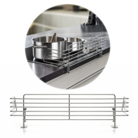 Grille de Protection en Acier Inoxydable pour Cuisinière - Sécurité Optimale