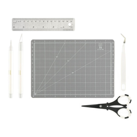 Kit d'Outils de Découpe Vaessen Creative - 6 pièces pour Loisirs Créatifs