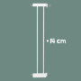 Extension de Barrière de Sécurité Roba easySafe+ 14 cm - Blanc