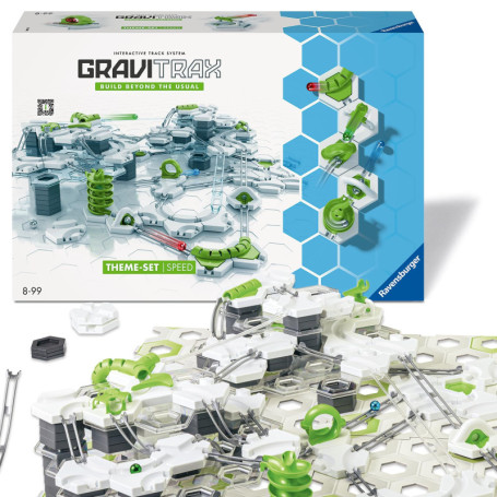 Ravensburger GraviTrax Starter Set Speed - Circuit à Billes Créatif de 185 Pièces