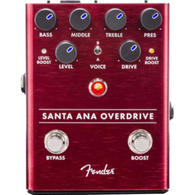 Pédale d'Overdrive Fender Santa Ana - Son Authentique et Puissant