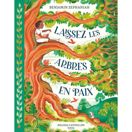 Laissez les arbres en paix - Poème illustré pour enfants