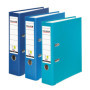 Lot de 3 classeurs en plastique PP-Color Végan - FALKEN - DIN A4 Ocean