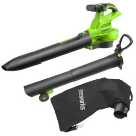 Aspirateur Souffleur sans Fil Greenworks 40V - Moteur sans Balais