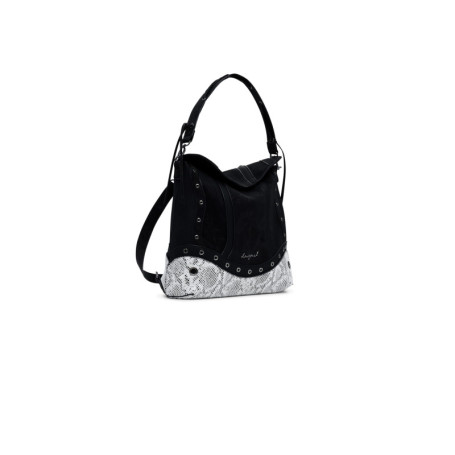 Sac à dos Desigual Jersey 2.0 Snake Patch Mini - Noir