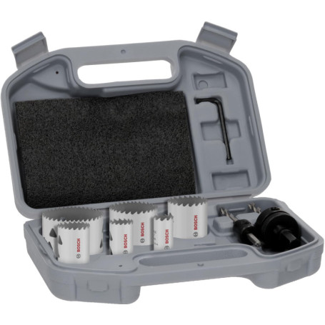 Coffret Bosch de 9 Scies Trépans Multi Matériaux pour Perçage Précis