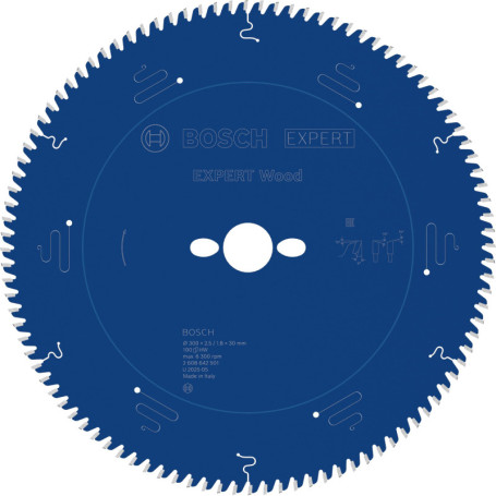 Lame de Scie Circulaire Bosch EXPERT Wood 300 mm pour Bois