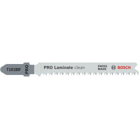 Lames de Scie Sauteuse Bosch PRO Laminate clean T101BIF - 2 pièces