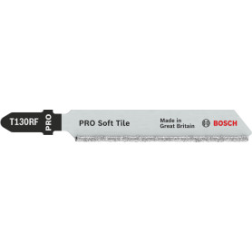 Lame de Scie Sauteuse Bosch PRO Soft Tile T130RF pour Carrelage