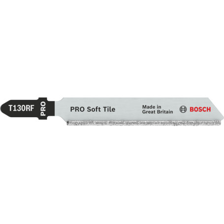 Lame de Scie Sauteuse Bosch PRO Soft Tile T130RF pour Carrelage