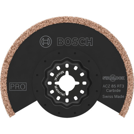 Lame PRO Multi Matériaux Bosch ACZ 85 RT3 pour Outils Multifonctions