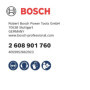 Foret Bosch EXPERT SDS Clean plus-8X pour béton armé - Ø 8 mm