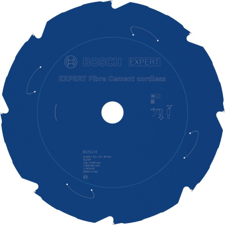 Lame de Scie Circulaire Bosch EXPERT pour Fibrociment - 305 mm