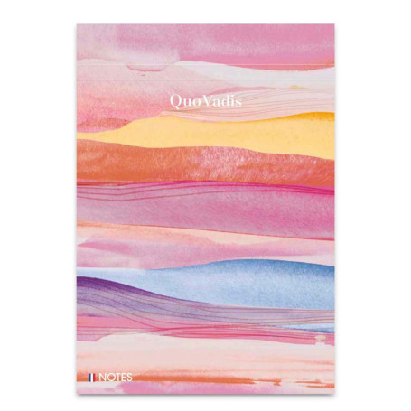 Bloc-notes Iconique Quo Vadis Multicolore A5 avec En-tête Décoré