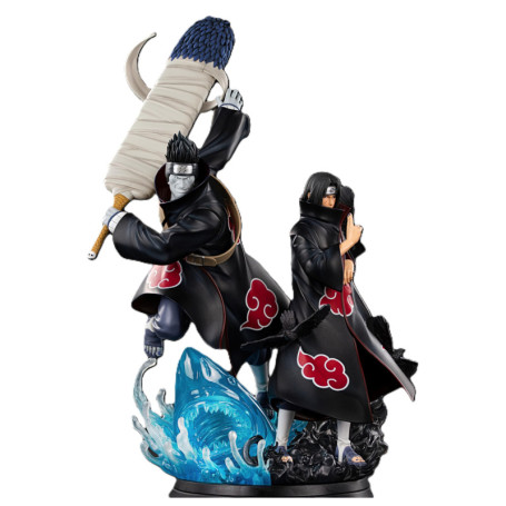 Figurine Itachi et Kisame Naruto en PVC - 35 cm - Plastoy
