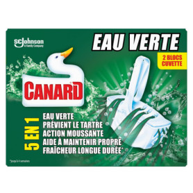 Bloc WC Gel Parfumé 5en1 - Canard Eau Verte