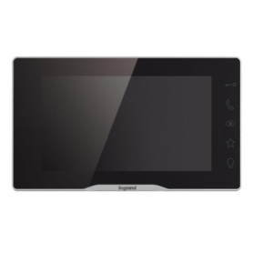 Écran Visiophone Intérieur Legrand Easy Kit 7 pouces Noir Miroir