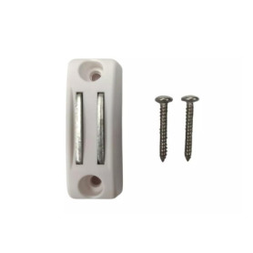 Clip Magnétique pour Manivelle de Volet Roulant - Support Universel Blanc