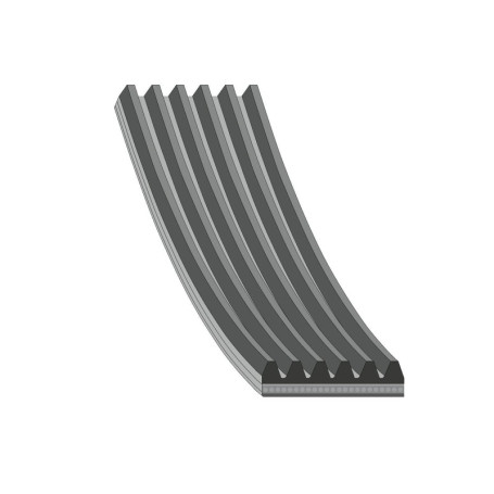 Courroie trapézoïdale à nervures Febi bilstein 38851 pour véhicules utilitaires