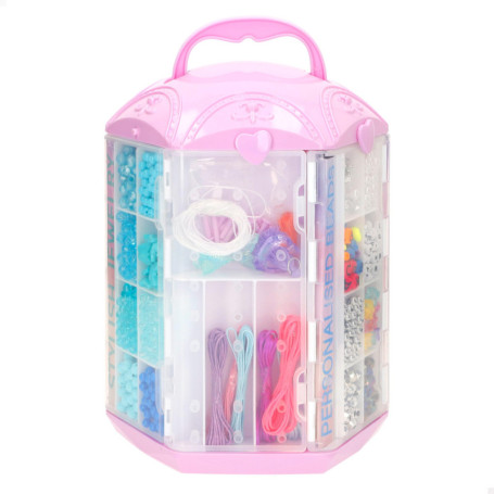 Mallette Créative ColorBaby Beauty Love pour Enfants - Kit de Bijoux avec Perles et Accessoires