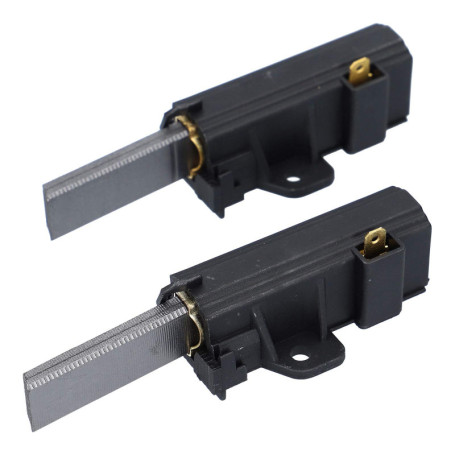 Pack de 2 Balais de Carbone pour Moteurs de Lave-Linge LUTH