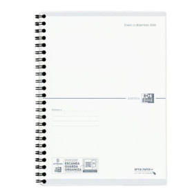 Recharge Agenda Oxford My Fab 2026 A5 Semainier Espagnol
