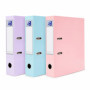 Lot de 3 classeurs à levier A4 en couleurs pastel - Oxford