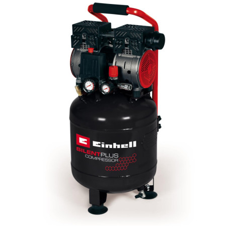 Compresseur à air silencieux Einhell TE-AC 270/50 - 24L, 750W, 8bar
