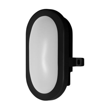 Plafonnier LED Osram 6W Noir - Éclairage Éco-énergétique pour Caves et Garages