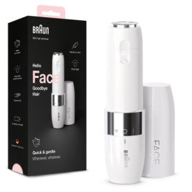 Rasoir Électrique Visage Femme Braun Face Mini FS1000 - Précision et Portabilité