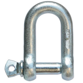 Lot de 4 manilles en D galvanisées 8 mm - KeyMet GmbH