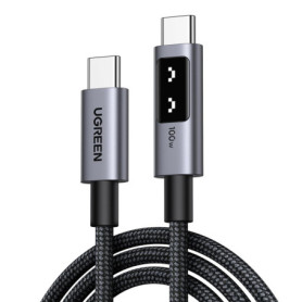 UGREEN Câble USB C vers USB C 100W Charge Rapide en Nylon 0.5M