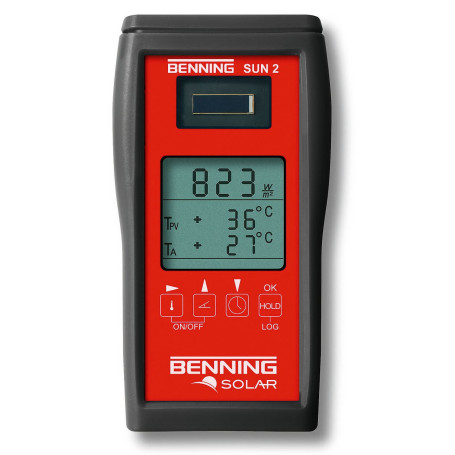 Thermomètre et Mesureur de Rayonnement Benning SUN 2