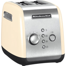 Grille-Pain Automatique 2 Tranches Crème KitchenAid 5KMT221EAC