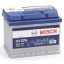Batterie Auto Bosch S4E05 EFB 60Ah 640A - Idéale pour Start/Stop