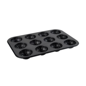 Moule à Muffins Zenker en Forme de Ballon de Football - 12 Empreintes