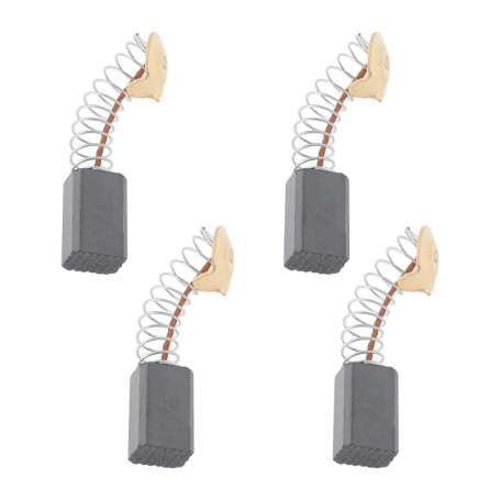 Lot de 2 Balais de Carbone avec Ressort pour Marteau Perforateur SDS Plus